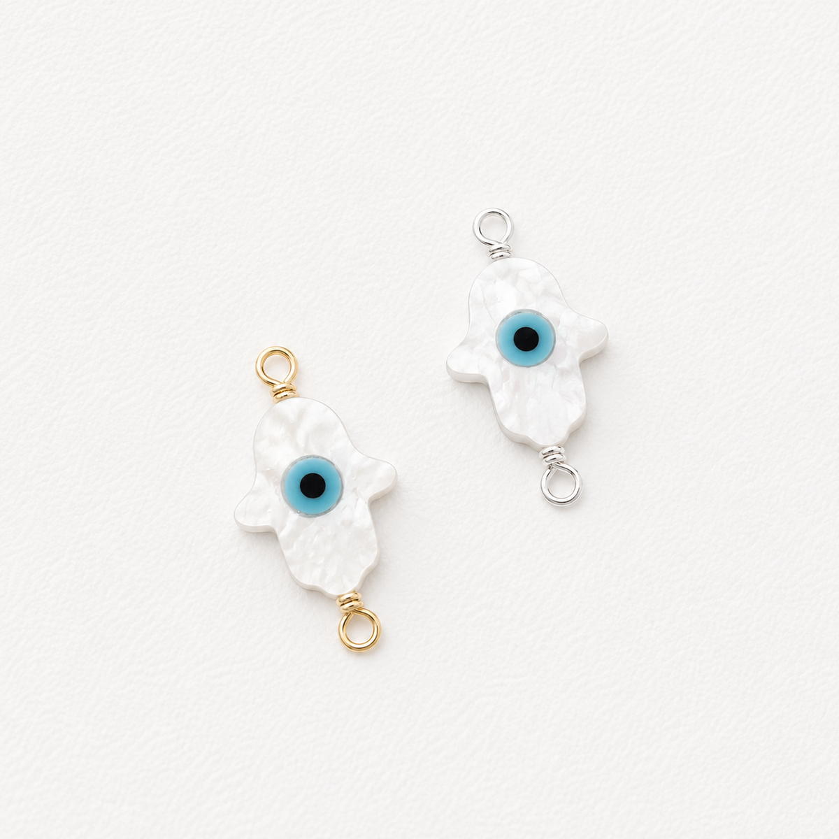 Shell Hamsa Evil Eye