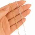 Hollow Clover Chain