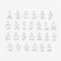 A-Z Letter Charms