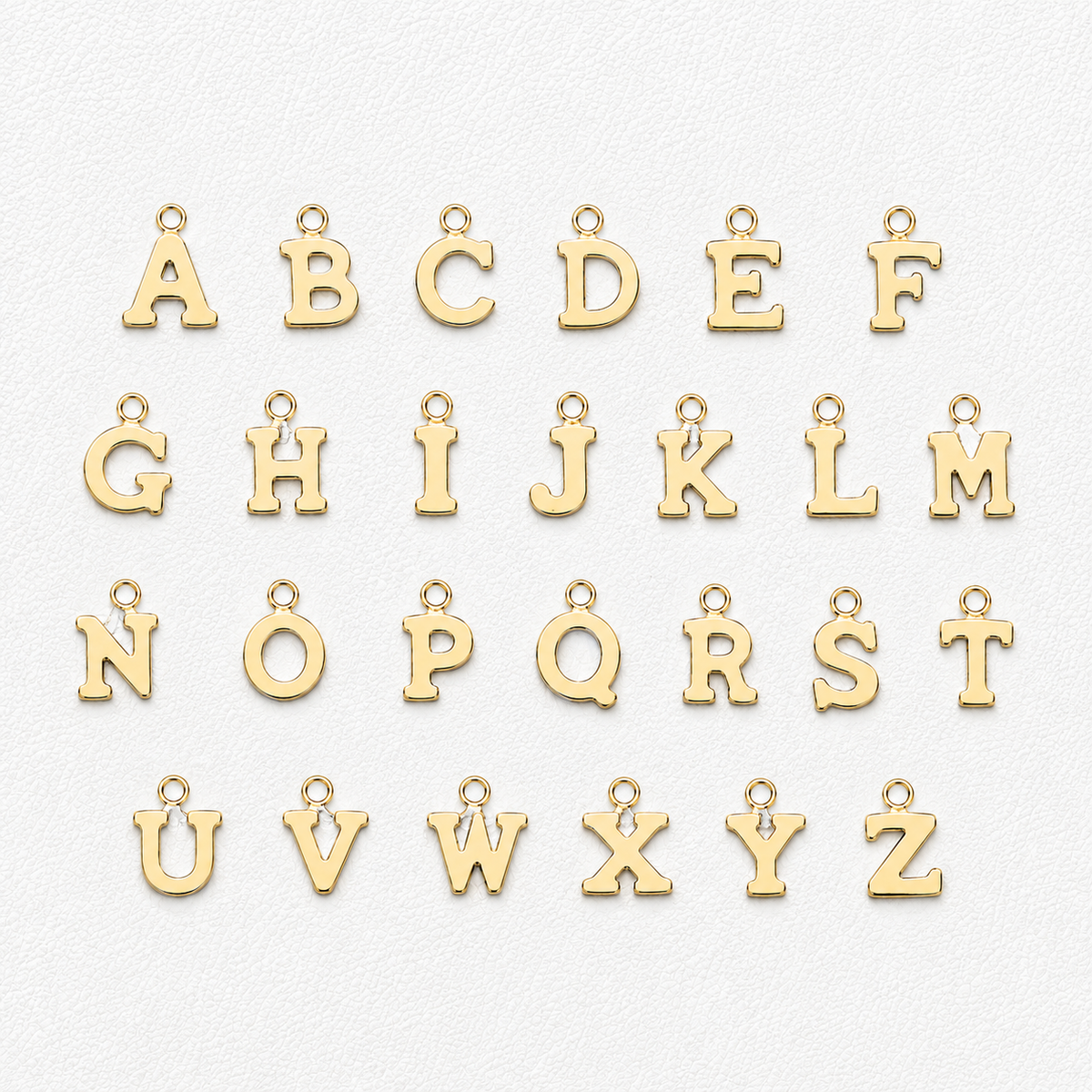 A-Z Letter Charms