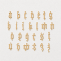 A-Z Gothic Letter Connector