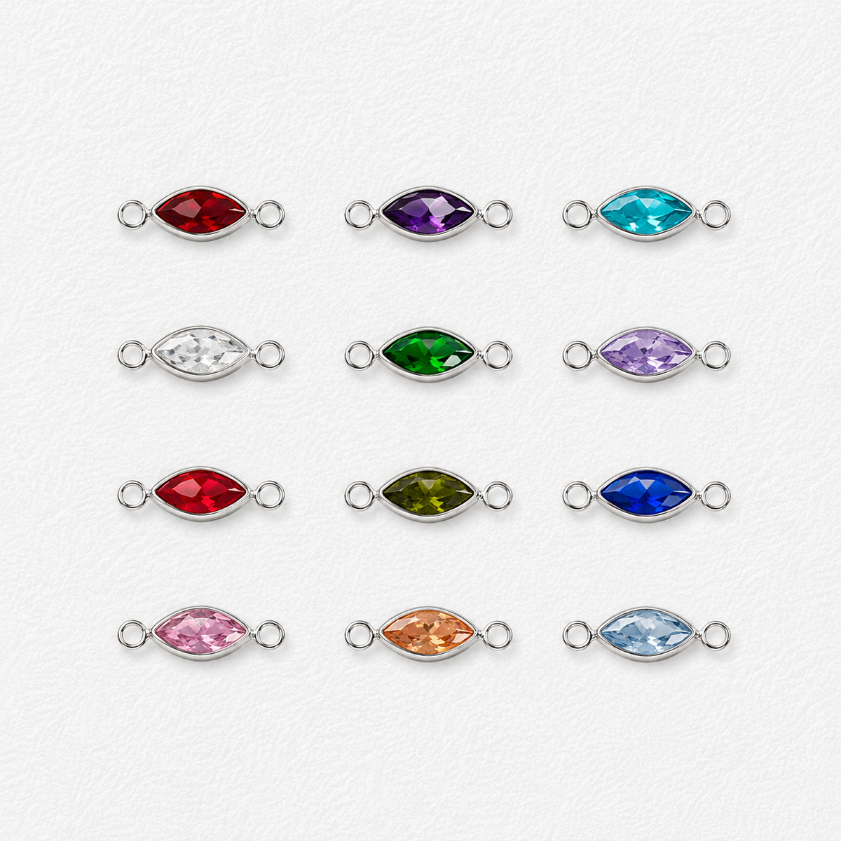 Marquise Gem Connectors