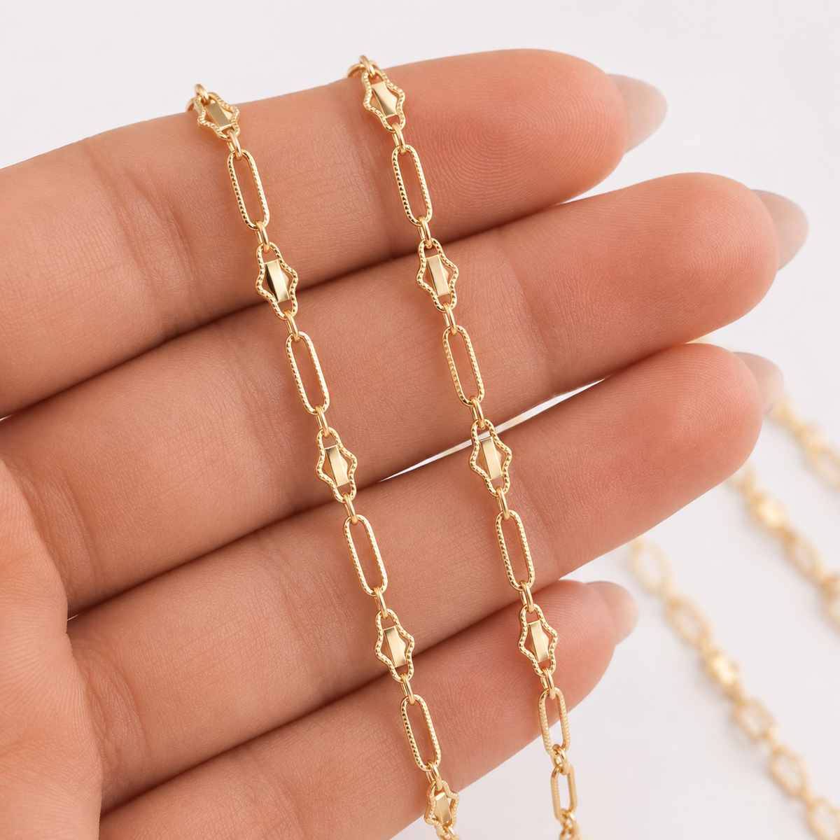 Rhombus Paperclip Chain